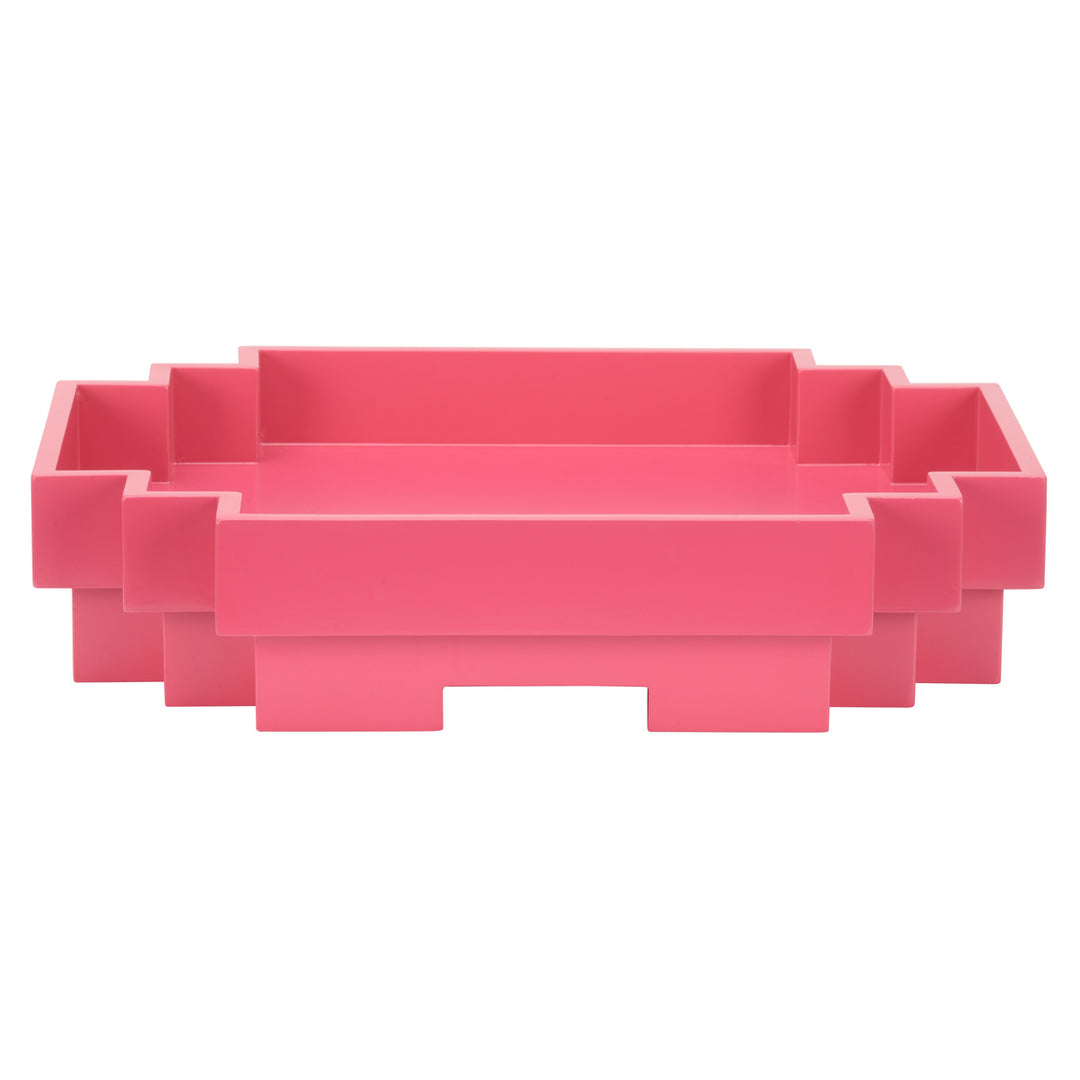 Japandi Tray - Fuchsia
