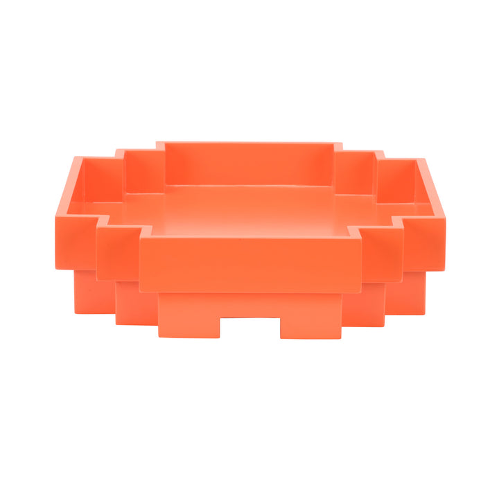 Japandi Tray - Orange
