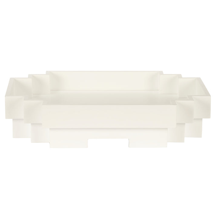 Japandi Tray - White