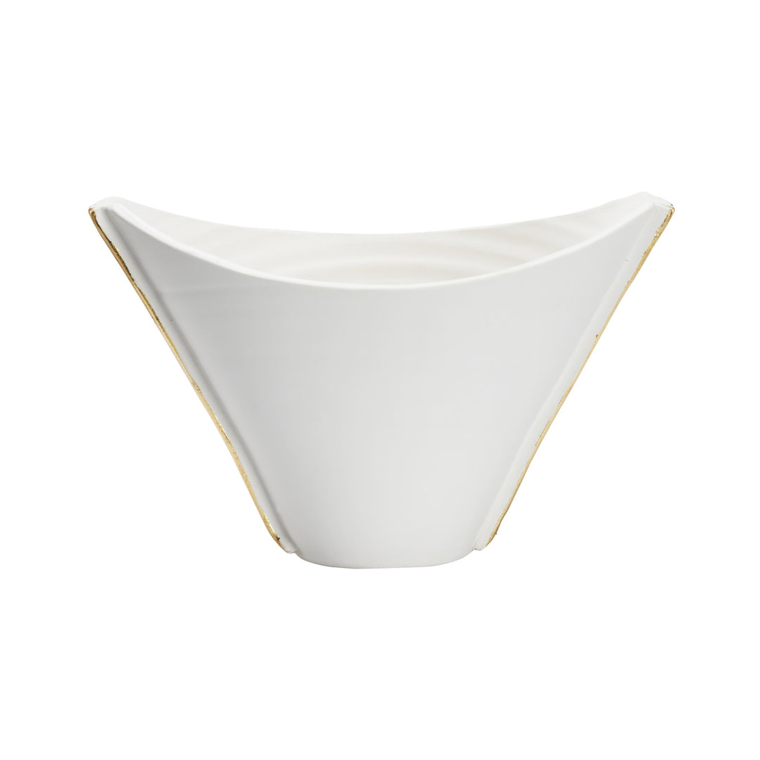 Siracusa Vessel - Blanco/Oro - Lg