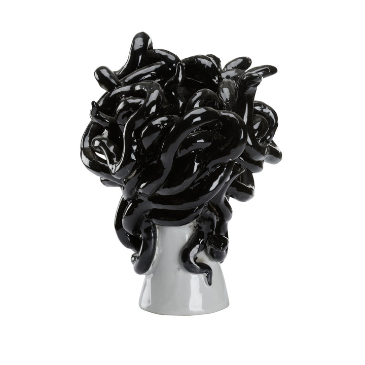 Medusa Vase - Nero
