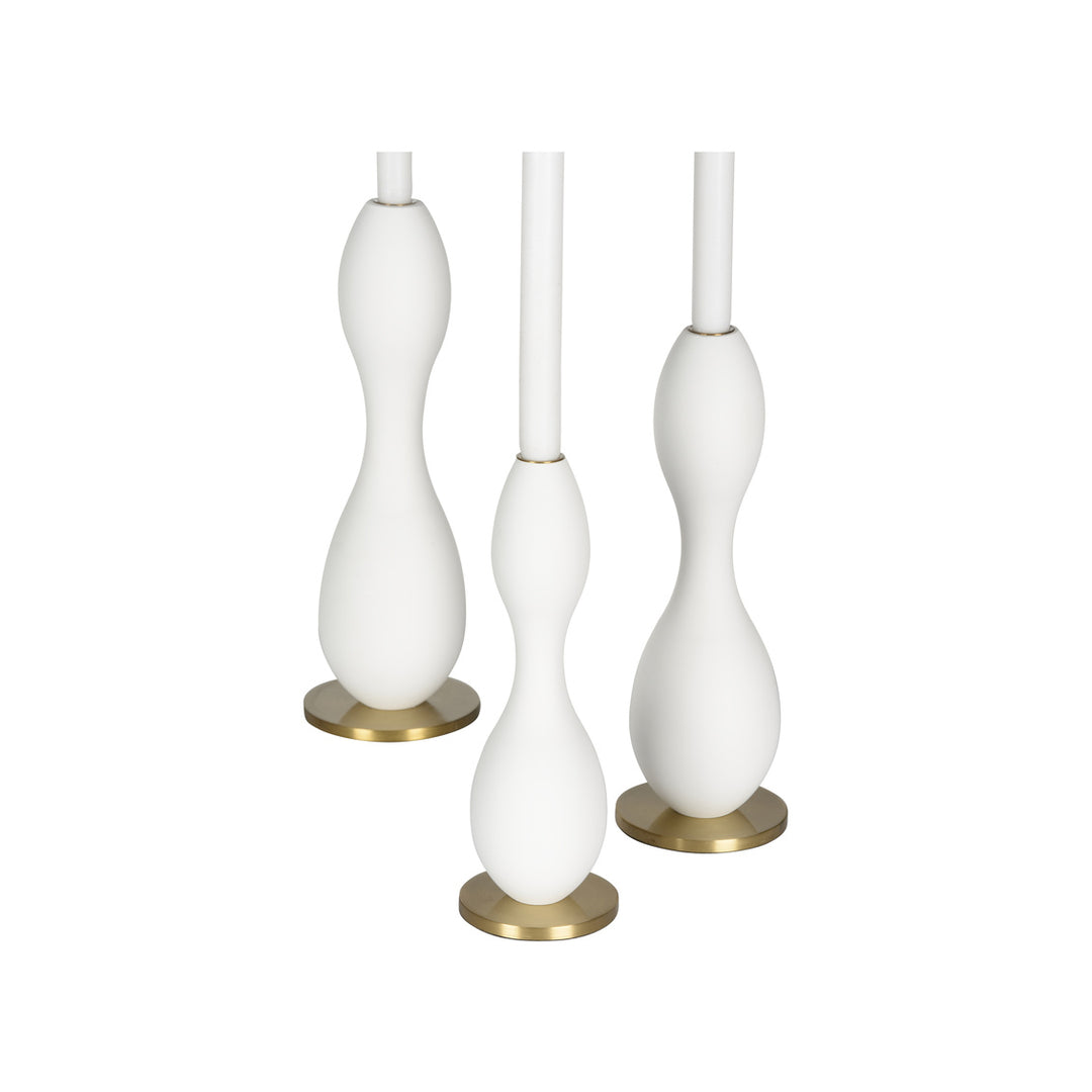 Brunswick Candleholders S/3