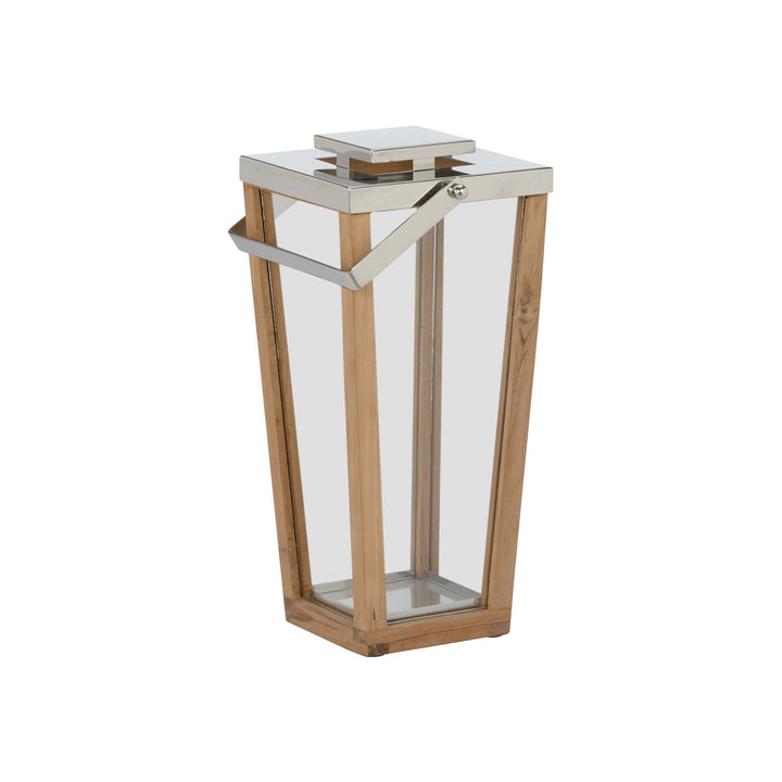 Lanai Teak and Glass Hurricane - SM