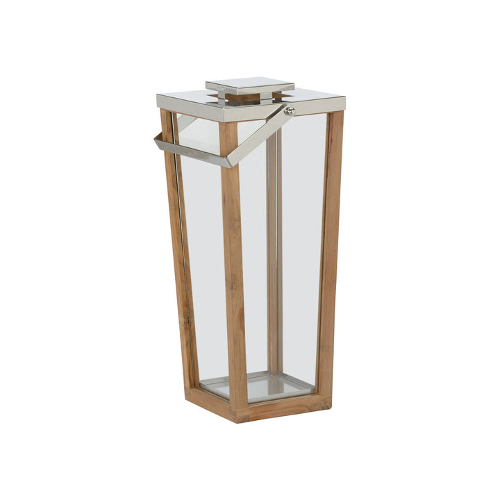 Lanai Teak and Glass Hurricane - MD