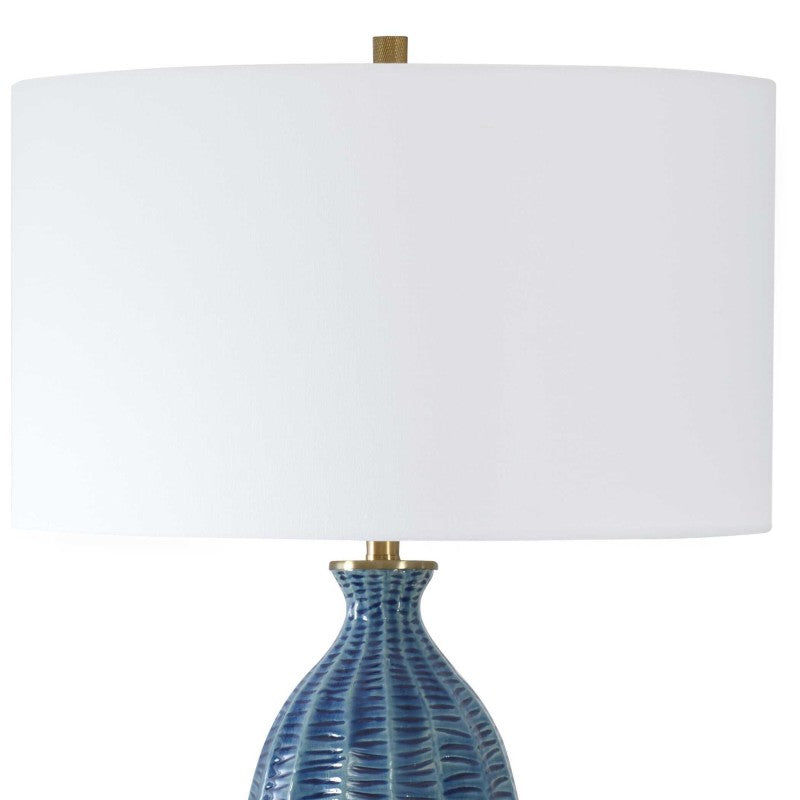 Bixby - Blue Table Lamp