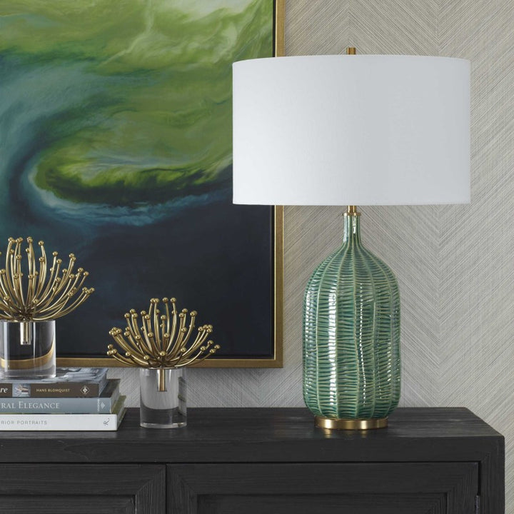 Bixby - Green Table Lamp