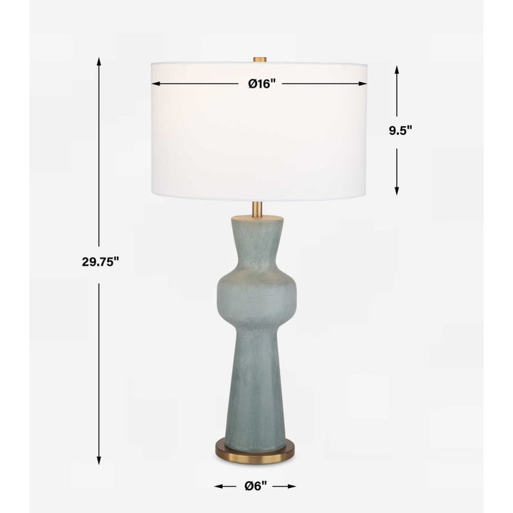 Pollard - Slate Table Lamp - Green