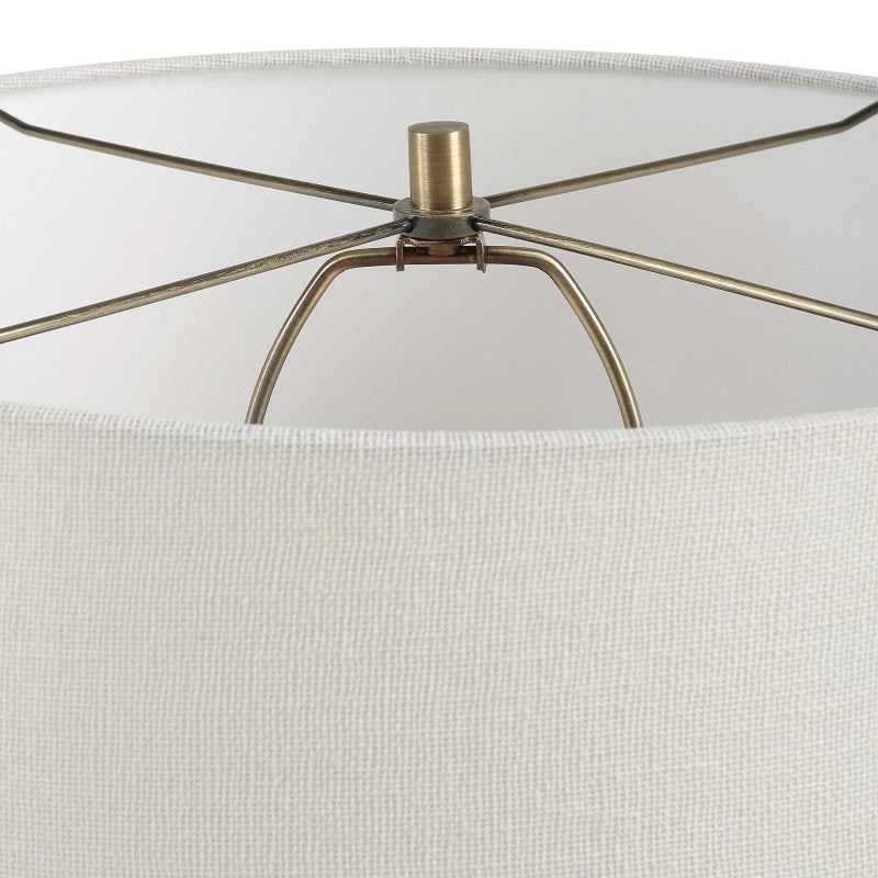 Rya - Ceramic Table Lamp - Brown