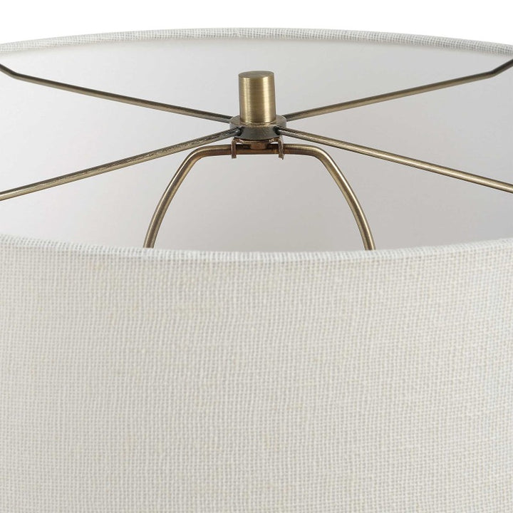 Rya - Ceramic Table Lamp - Brown