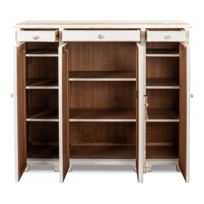 White Swan Tall Sideboard