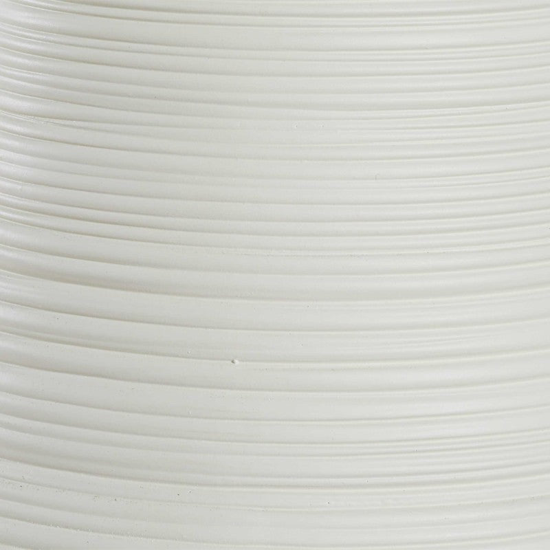Ridgeline - Matte White Table Lamp - White