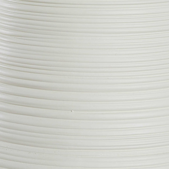 Ridgeline - Matte White Table Lamp - White