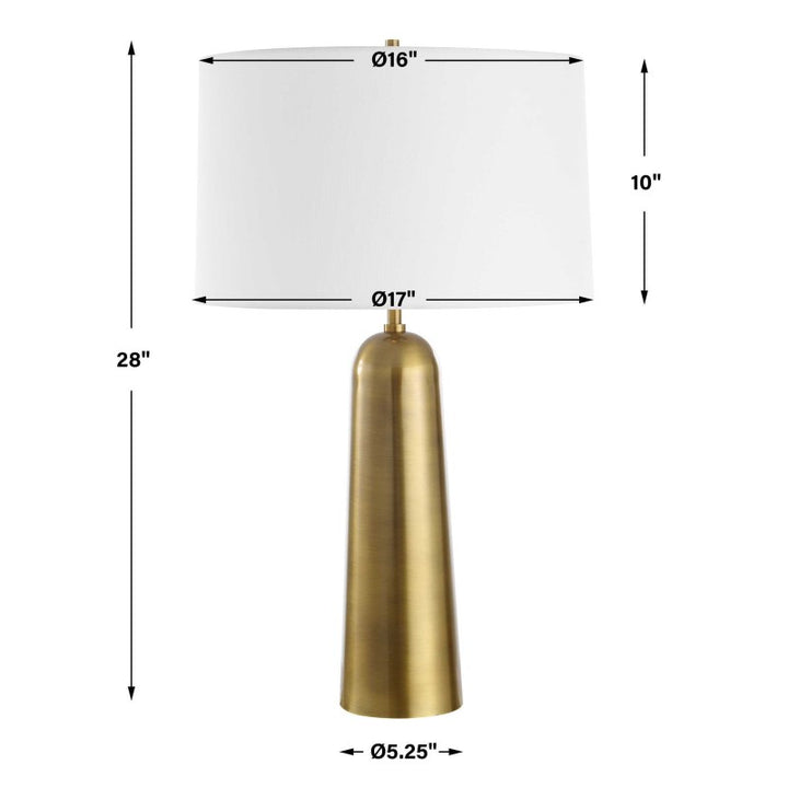 Flinchem - Brass Table Lamp - Bronze