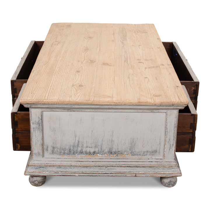Base And Crown Coffee Table