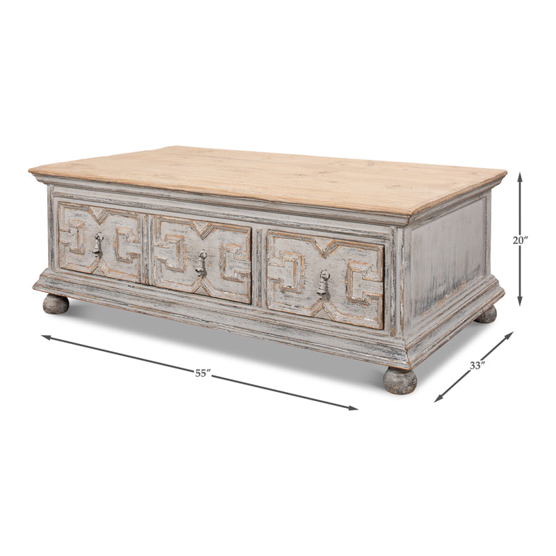 Base And Crown Coffee Table