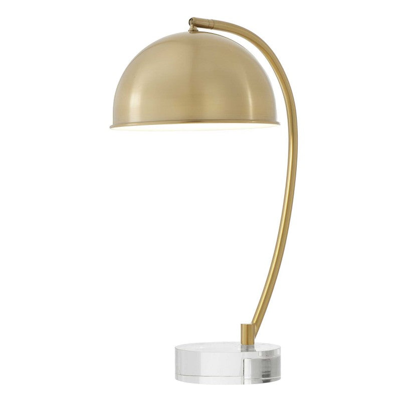 Romani - Brass Desk Lamp - Gold