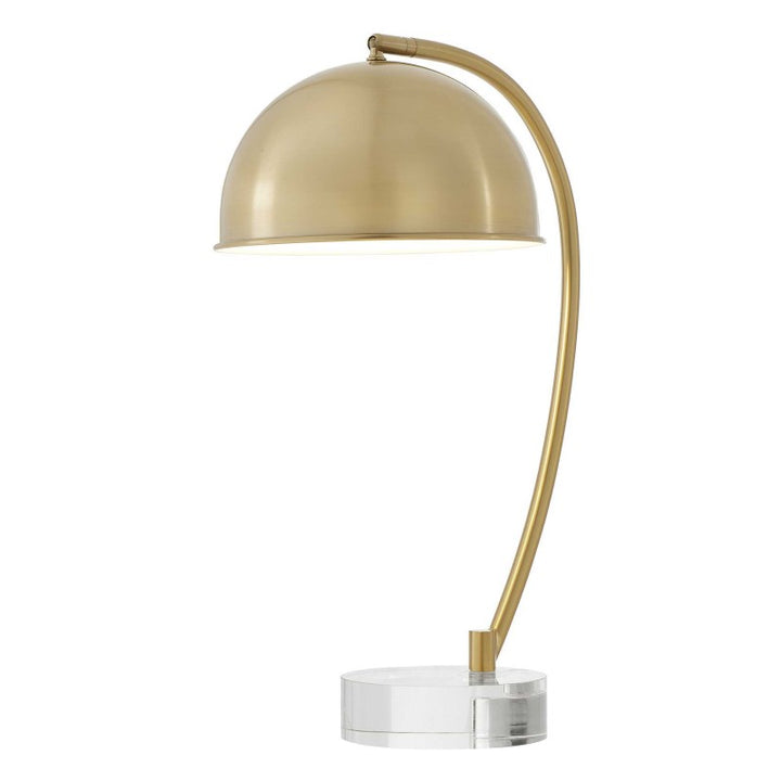 Romani - Brass Desk Lamp - Gold