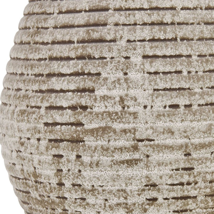 Dorothea - Textured Table Lamp - Brown / Gray