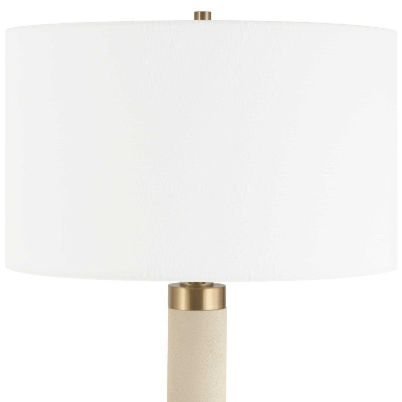 Wessex - Floor Lamp - Gold / White