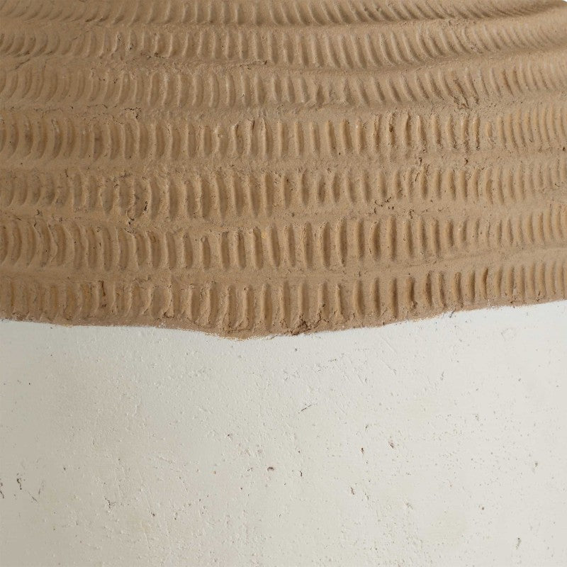 Bellaby - Terracotta Table Lamp - Brown / White