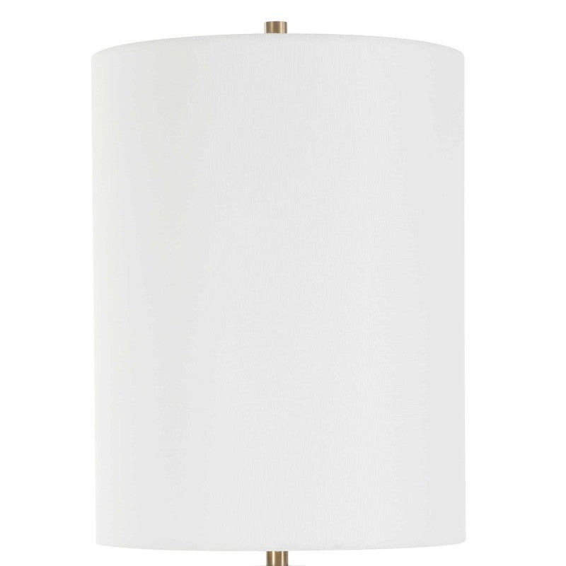 York - Crystal Buffet Lamp - Brass