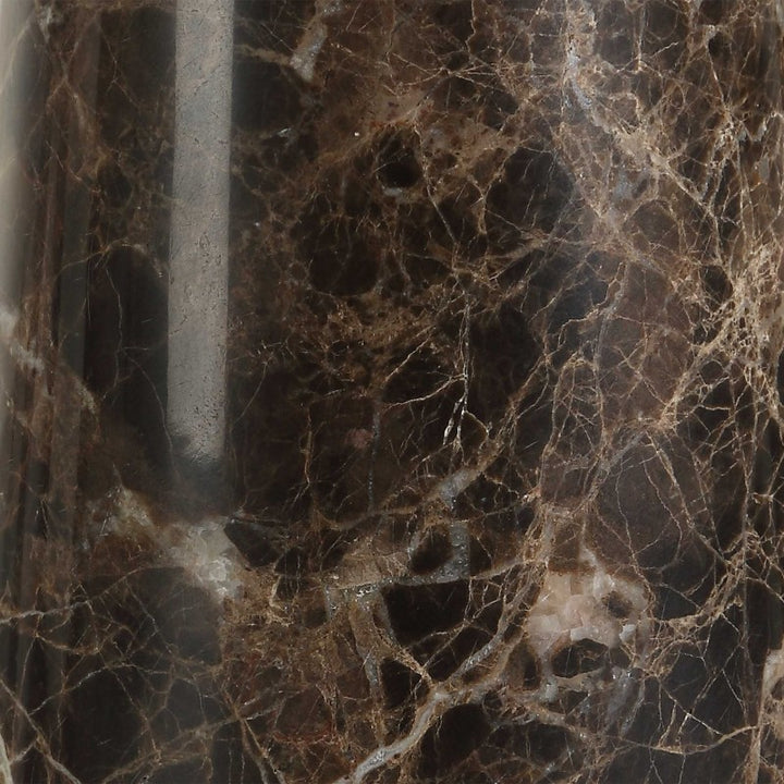 Jameson - Marble Cones Table Lamp - Brown