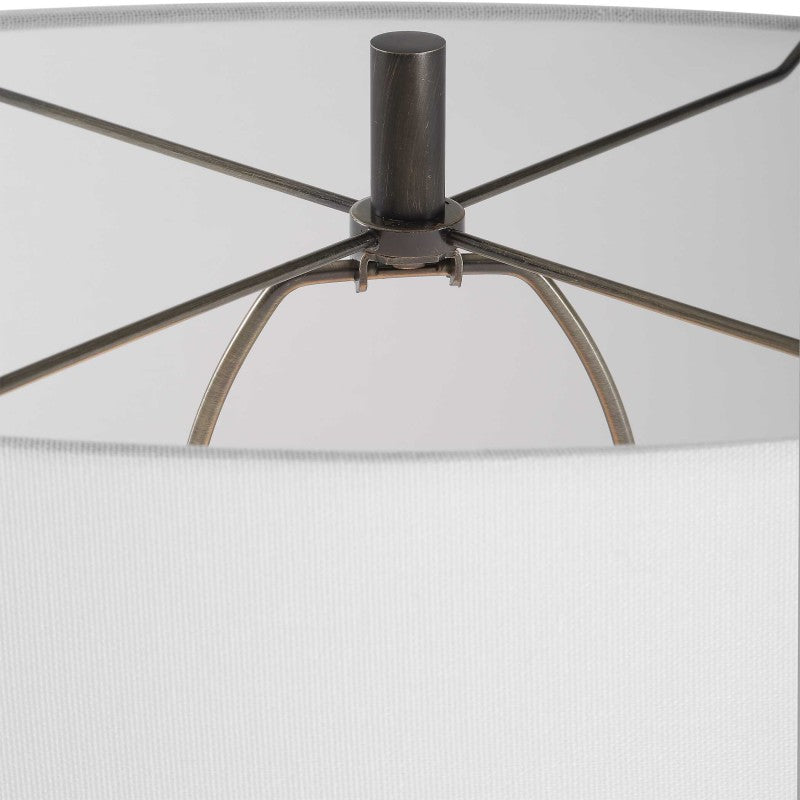 Sonic - Open Oval Floor Lamp - Bronze