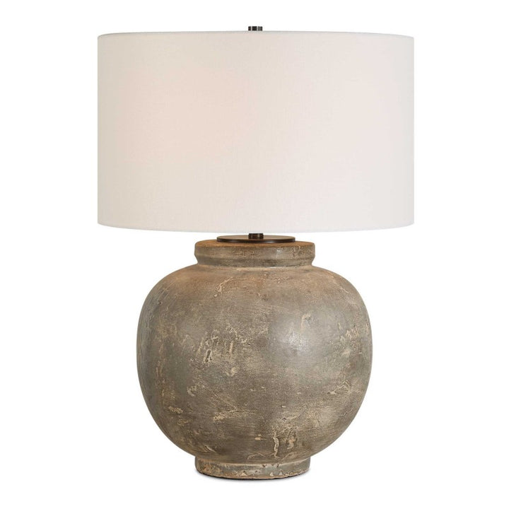 Rock Of Ages - Table Lamp - Rust Brown