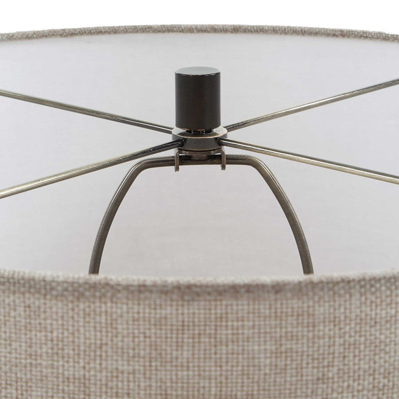 Barat - Ceramic Table Lamp - White
