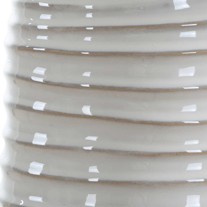 Barat - Ceramic Table Lamp - White