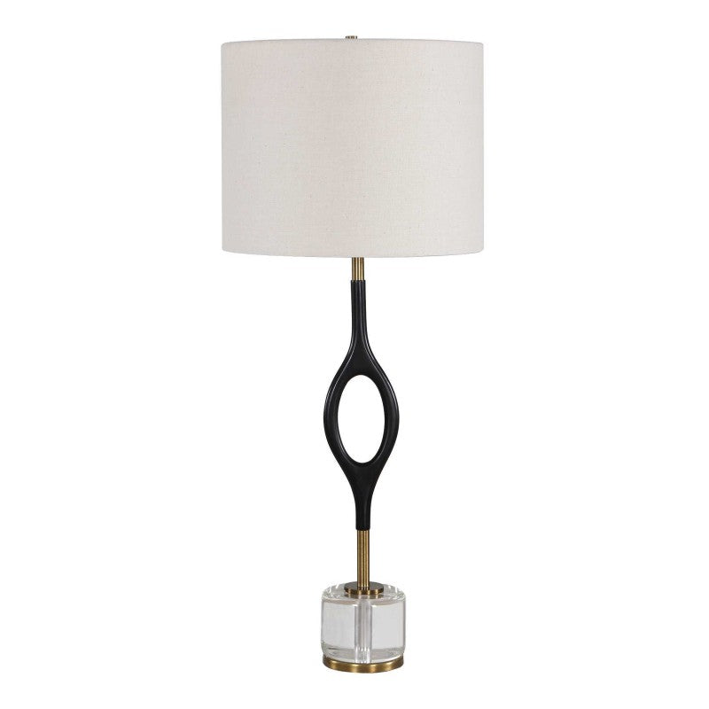Maryam - Cordless Led Buffet Lamp - Black / Bronze