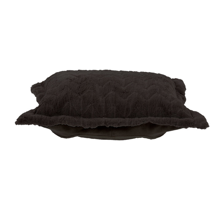 The Angora Puff Ottoman Cushion