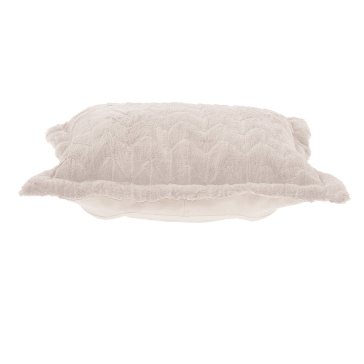 The Angora Puff Ottoman Cushion