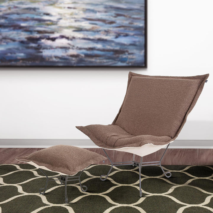 The Barbet Puff Puff Ottoman Cover & Cushion