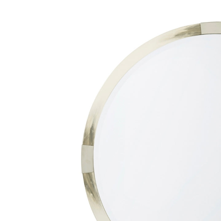 Cutting Edge Mirror (Round, Longhorn White)