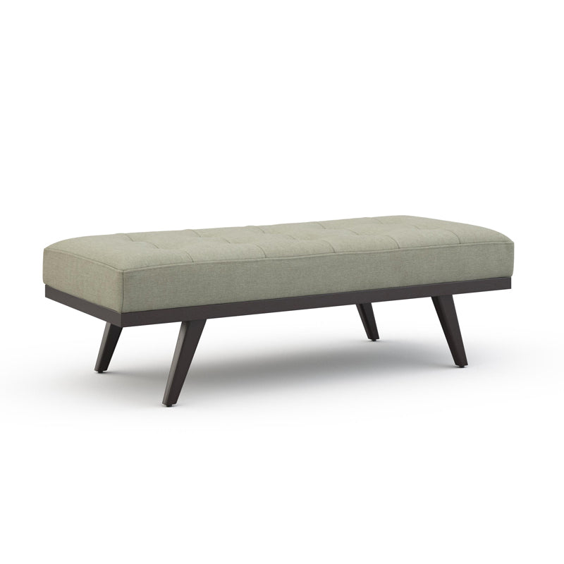 Drew Button Tufted Ottoman