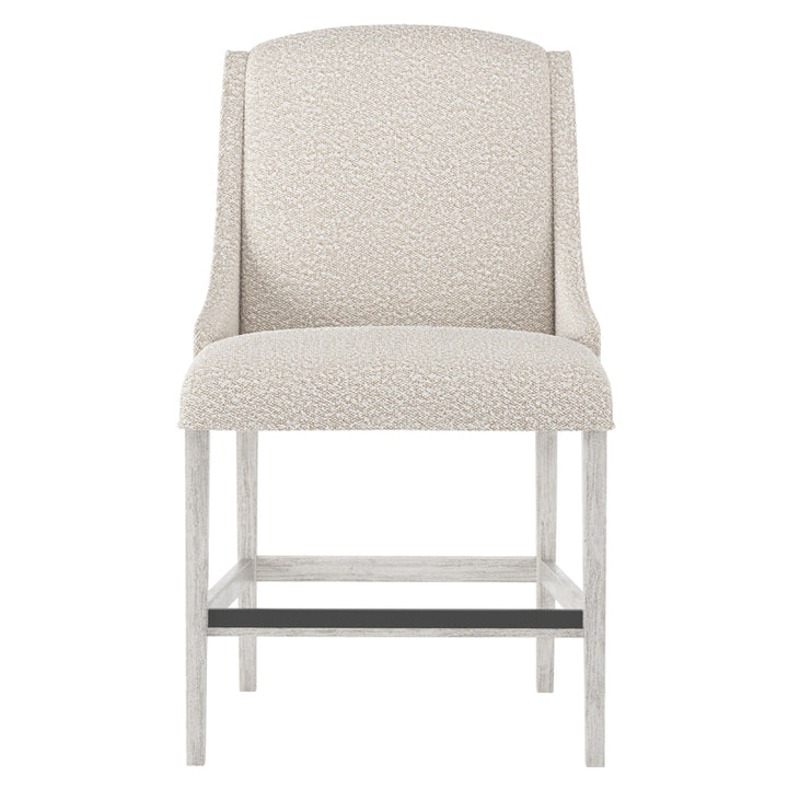 Slope Fabric Counter Stool