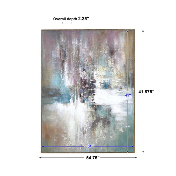 Elevation - Abstract Art - Dark Gray
