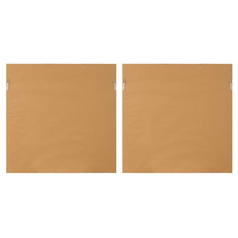 Cinnamon Shore - Framed Prints (Set of 2) - Dark Brown
