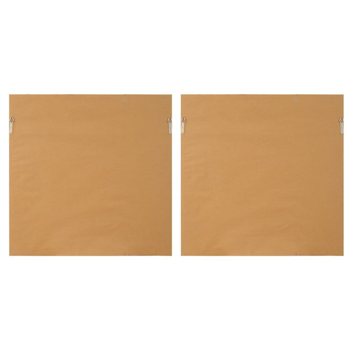 Cinnamon Shore - Framed Prints (Set of 2) - Dark Brown