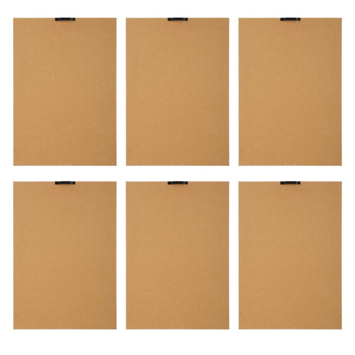 Wild Flourish - Framed Floral Prints (Set of 6) - Light Brown