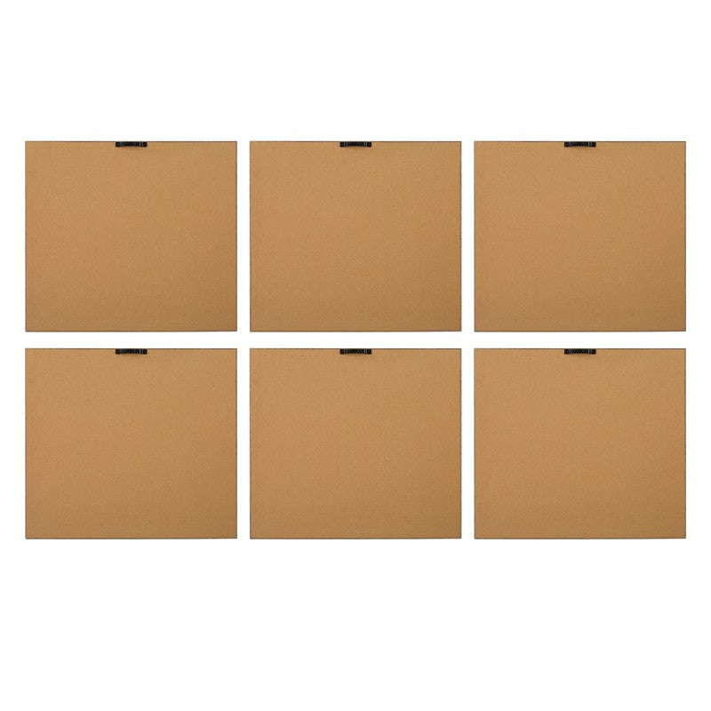 Resting Bunny - Framed Prints (Set of 9) - Dark Brown