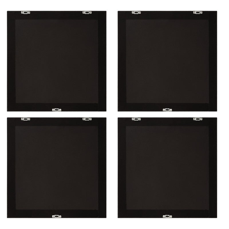 Fourfold - Framed Prints (Set of 4) - Gold
