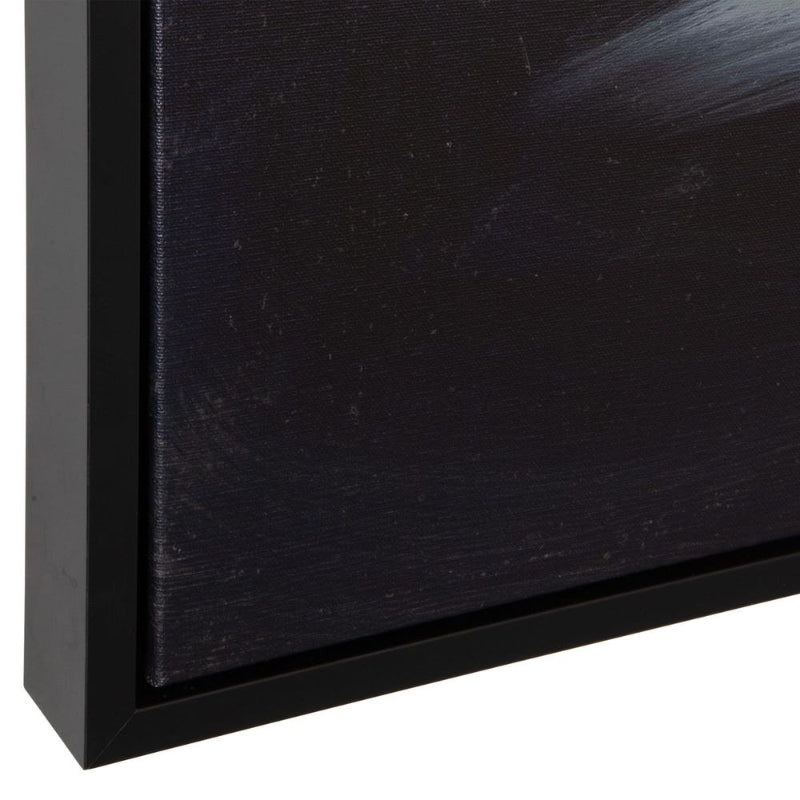 Peony - Framed Floral Art - Black