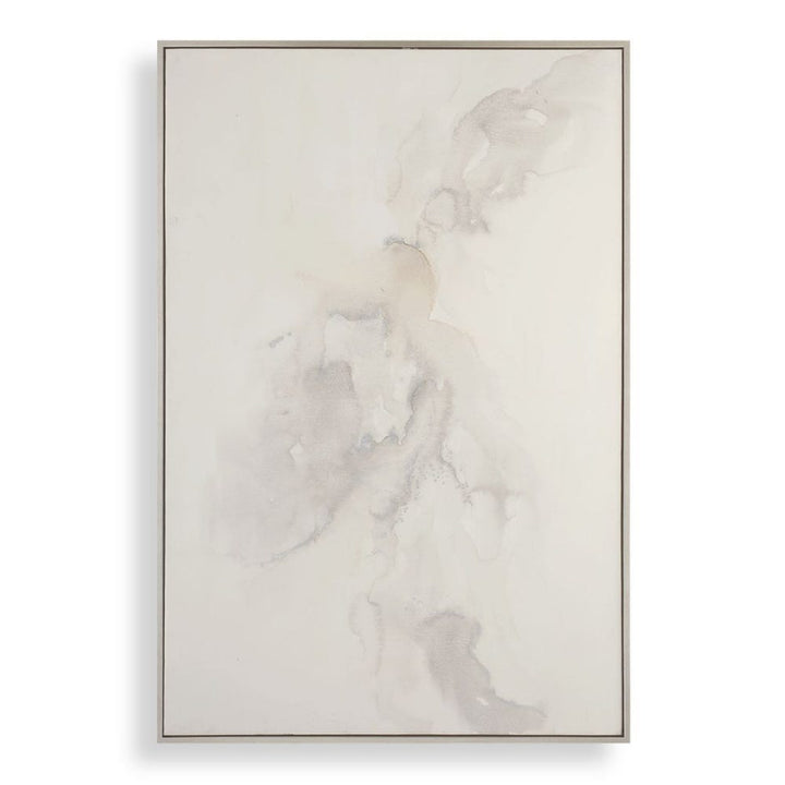Evaporate - Abstract Art - Brown / Gray / Silver / Woodtone