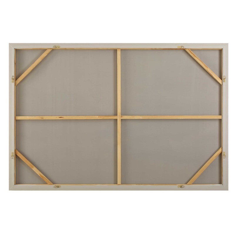 Chasing Blue - Coastal Canvas Art - Blue / Brown / Gray / White