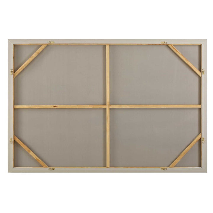 Chasing Blue - Coastal Canvas Art - Blue / Brown / Gray / White