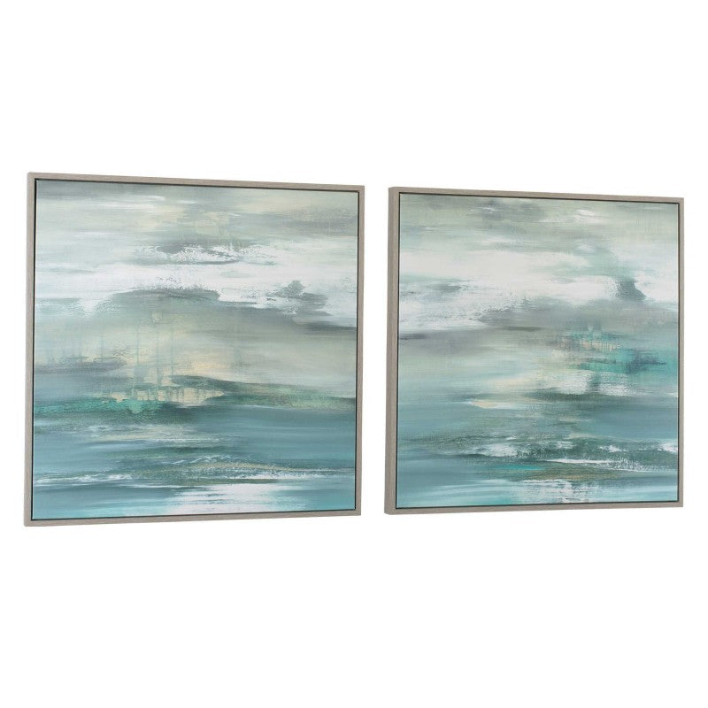 Tranquil State Of Mind - Framed Canvases (Set of 2)