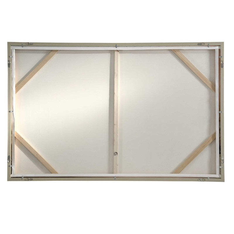 Rise - Framed Modern Canvas - Black / Brown / Orange / White
