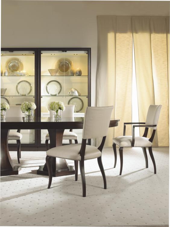 Double Pedestal Dining Table